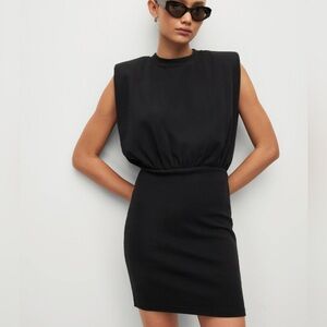All Saints Mika Crew Neck Tank Bodycon Mini Dress 2